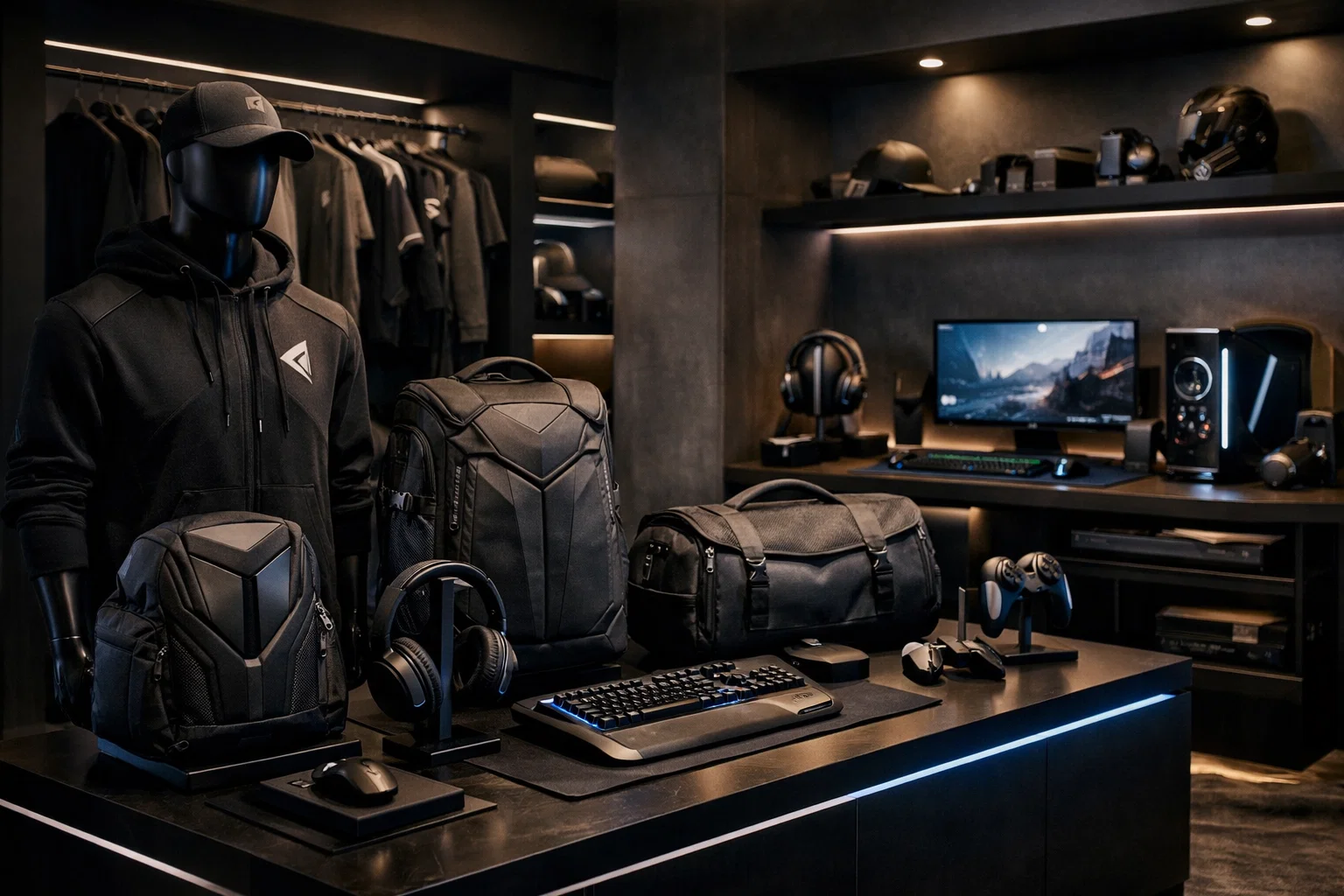 CROWN gaming store presentation