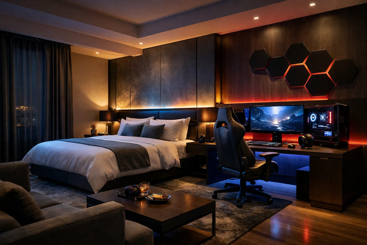 CROWN hotel rooms