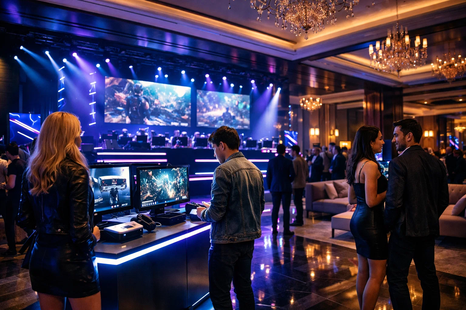 Gaming event and tournament calendar
