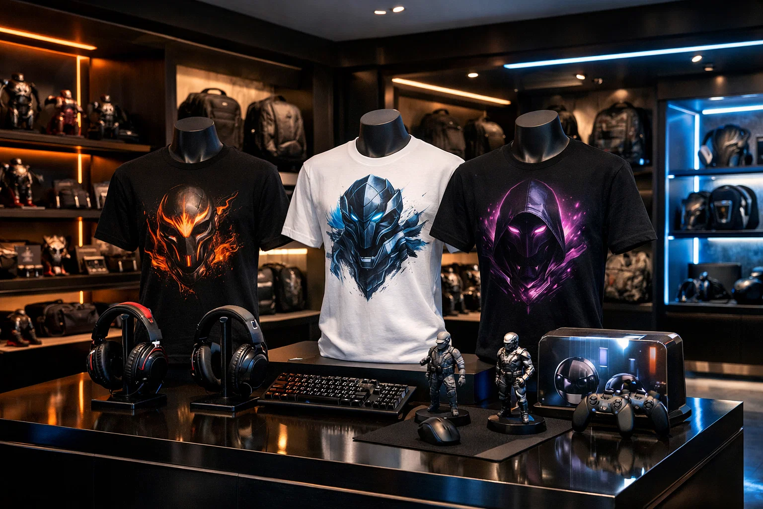 Gaming merch store